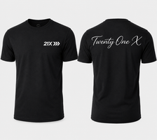 Twenty One X 21X Signature Tee – Black