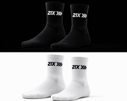 21X Performance Crew Socks — Built Different.
