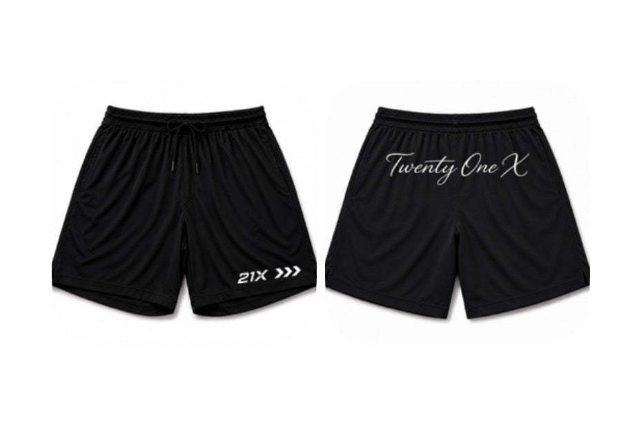 Twenty One X 21X Performance Shorts – Black